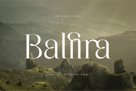 Balfira: A Stylish Serif Font