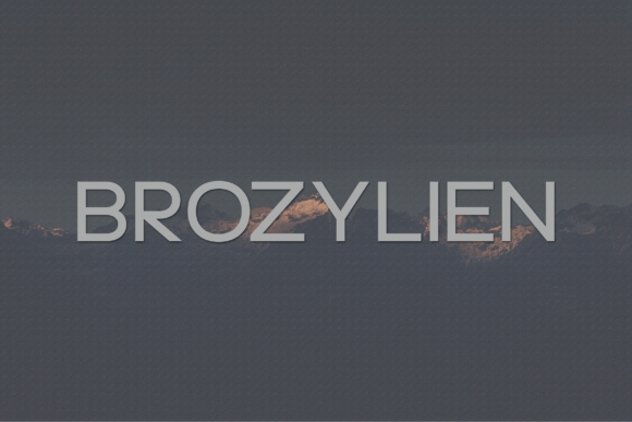 Brozylien: A Modern Typographic Journey