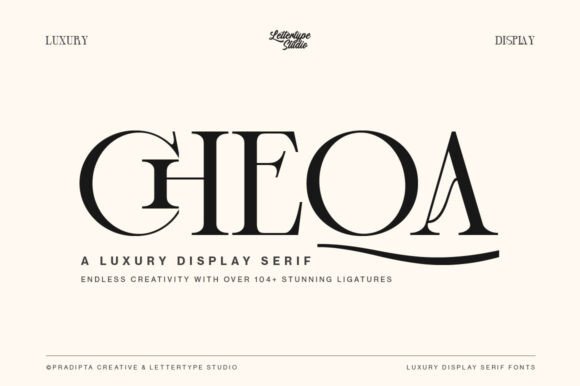 Cheqa Font Review: Elevating Campaigns with Elegant Serif Typography