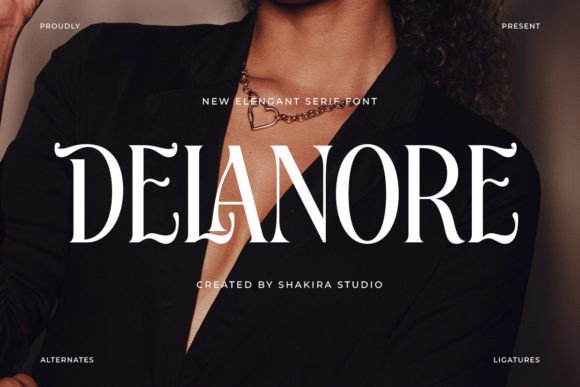 Delanore: The Elegant Serif Font for Polished Brands