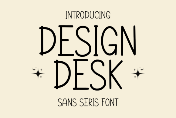 Design Desk: A Friendly Sans Serif Font for Small Business Branding