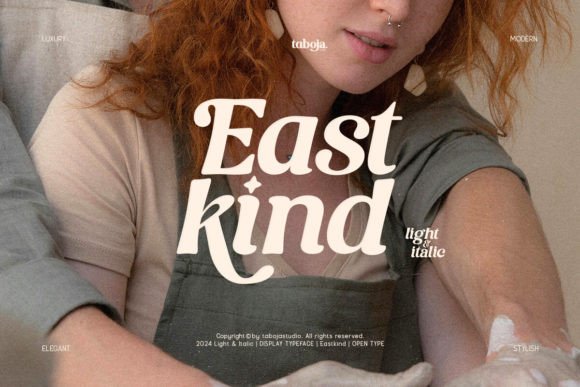 East Kind: A Premium Serif Font for Elegant Campaigns