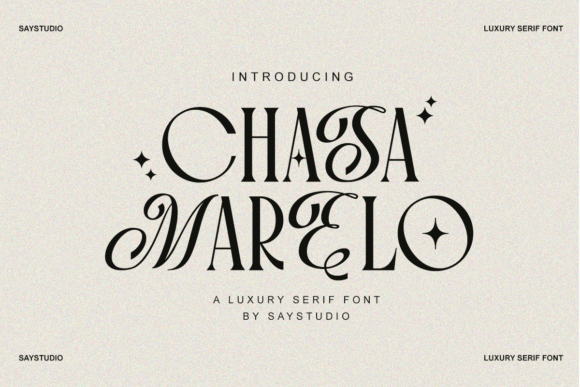 Elevate Your Brand with the Chasa Marelo Serif Font