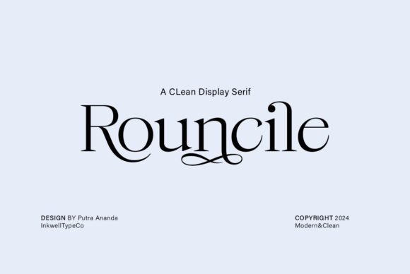 Elevate Your Brand with the Rouncile Serif Typeface