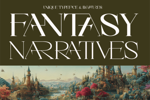 Fantasy Narratives Font Review for Web Design