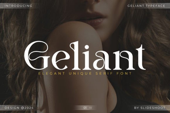 Geliant: A Premium Serif Font for Modern Web Design