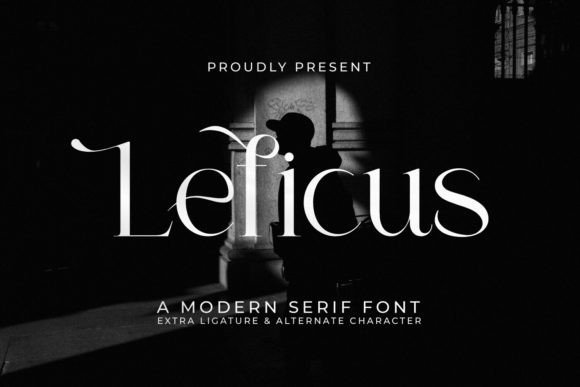 Leficus: A Refined Serif Font for Elegant Editorial Design