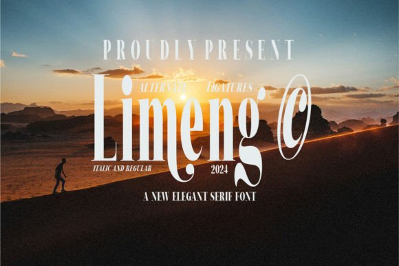 Limeng: A Stylish Serif Font for Web Design