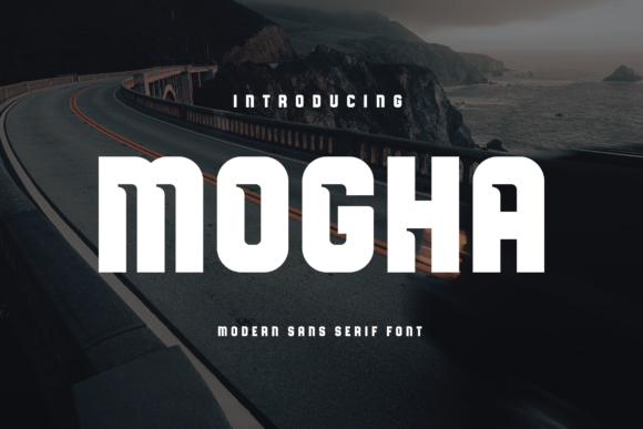 Mogha: A Minimalist Sans Serif Typeface for Modern Web Design