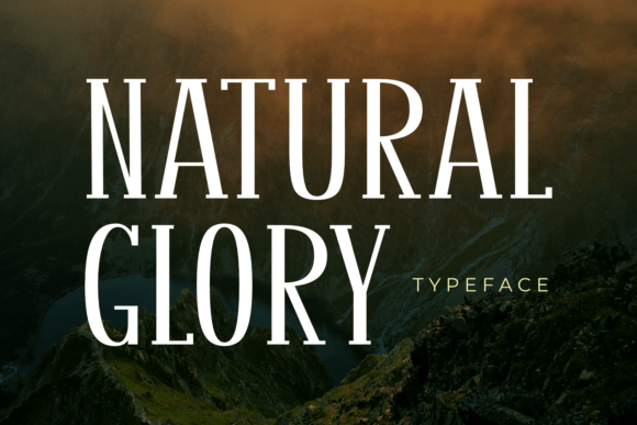 Natural Glory: A Timeless Serif Font for Makers