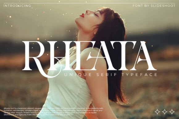 Rheata Font Review: Elevating Campaign Visuals with Elegant Serif Typography