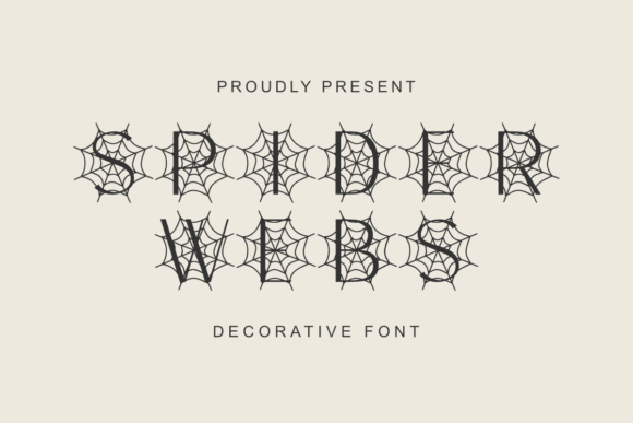 Spider Webs Font Review: A Gothic Typeface for Halloween Campaigns