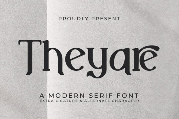 Theyare: A Serif With Quiet Authority for Modern Brands