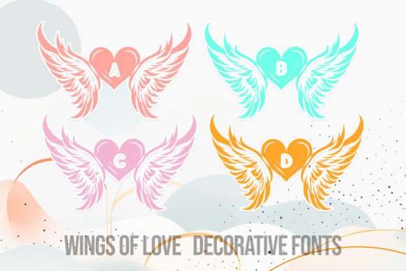 Wings of Love: A Font for Creative Campaigns